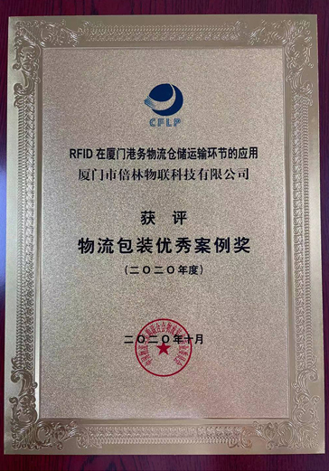 CFLP物流包裝優秀案例獎